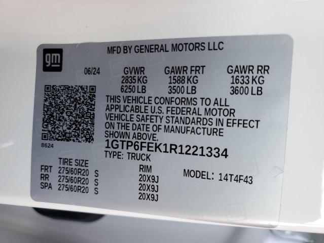 2024 GMC CANYON DEN 1GTP6FEK1R1221334