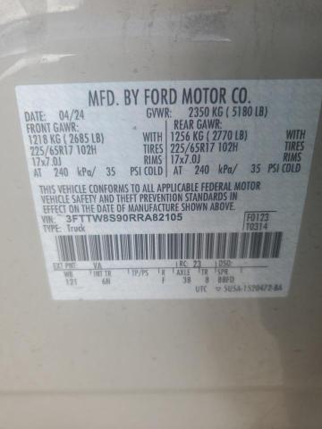 2024 FORD MAVERICK L 3FTTW8S90RRA82105