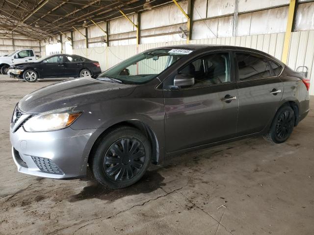 NISSAN SENTRA S 2017 gray  gas 3N1AB7AP5HY212724 photo #1