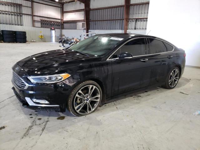 Lot #2505169740 2017 FORD FUSION TIT salvage car