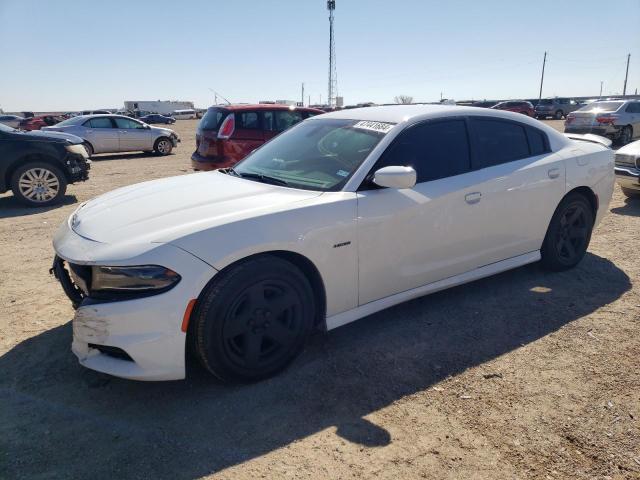 Lot #2485354703 2016 DODGE CHARGER R/ salvage car