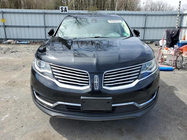  LINCOLN MKX 2016 Черный