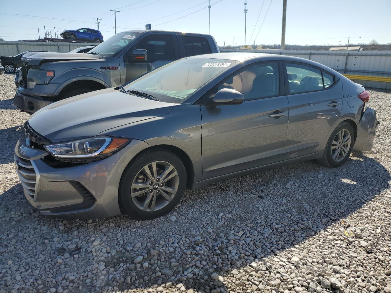 2018 Hyundai Elantra Sel vin: 5NPD84LF9JH275503