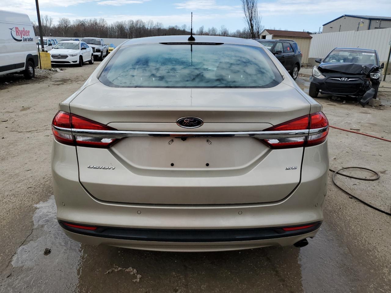 2017 Ford Fusion Se vin: 3FA6P0H7XHR326560