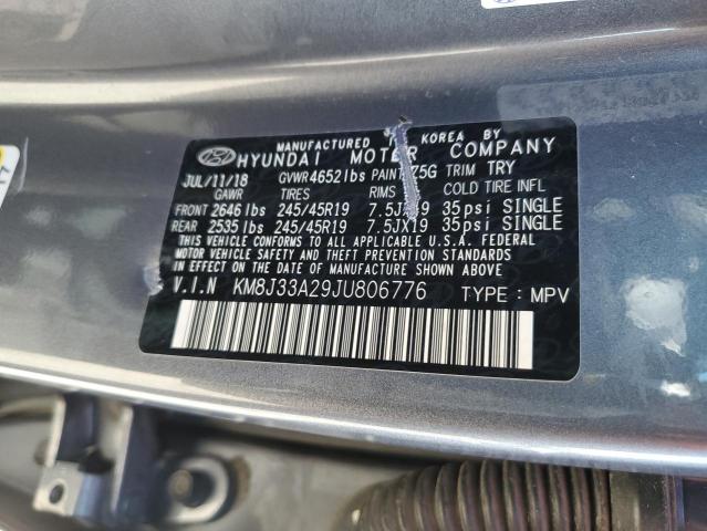2018 HYUNDAI TUCSON VAL - KM8J33A29JU806776