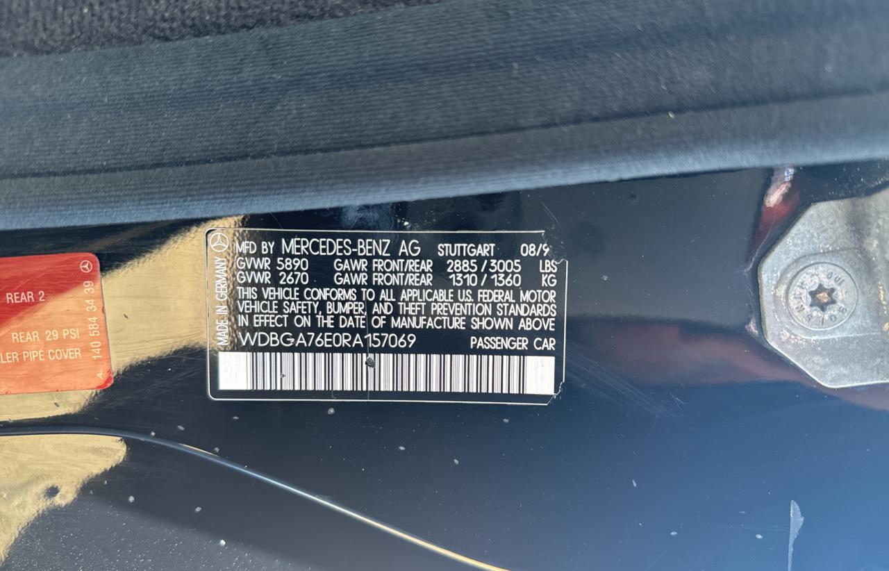 wdbga76e0ra157069 WDBGA76E0RA157069 1994 Mercedes-Benz S 600