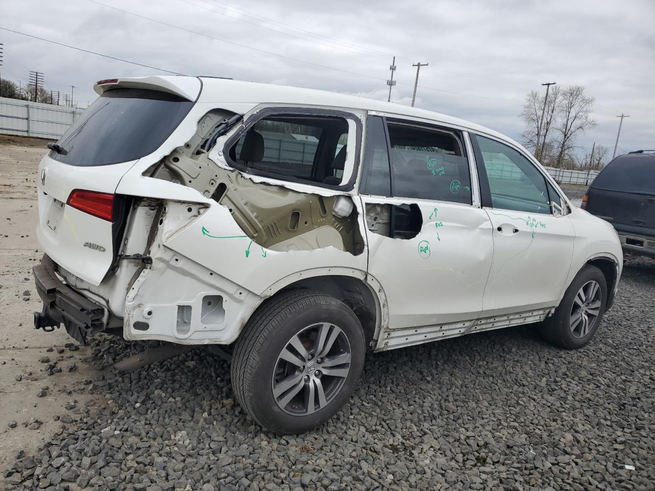 5FNYF6H76GB065212 HONDA PILOT 2016