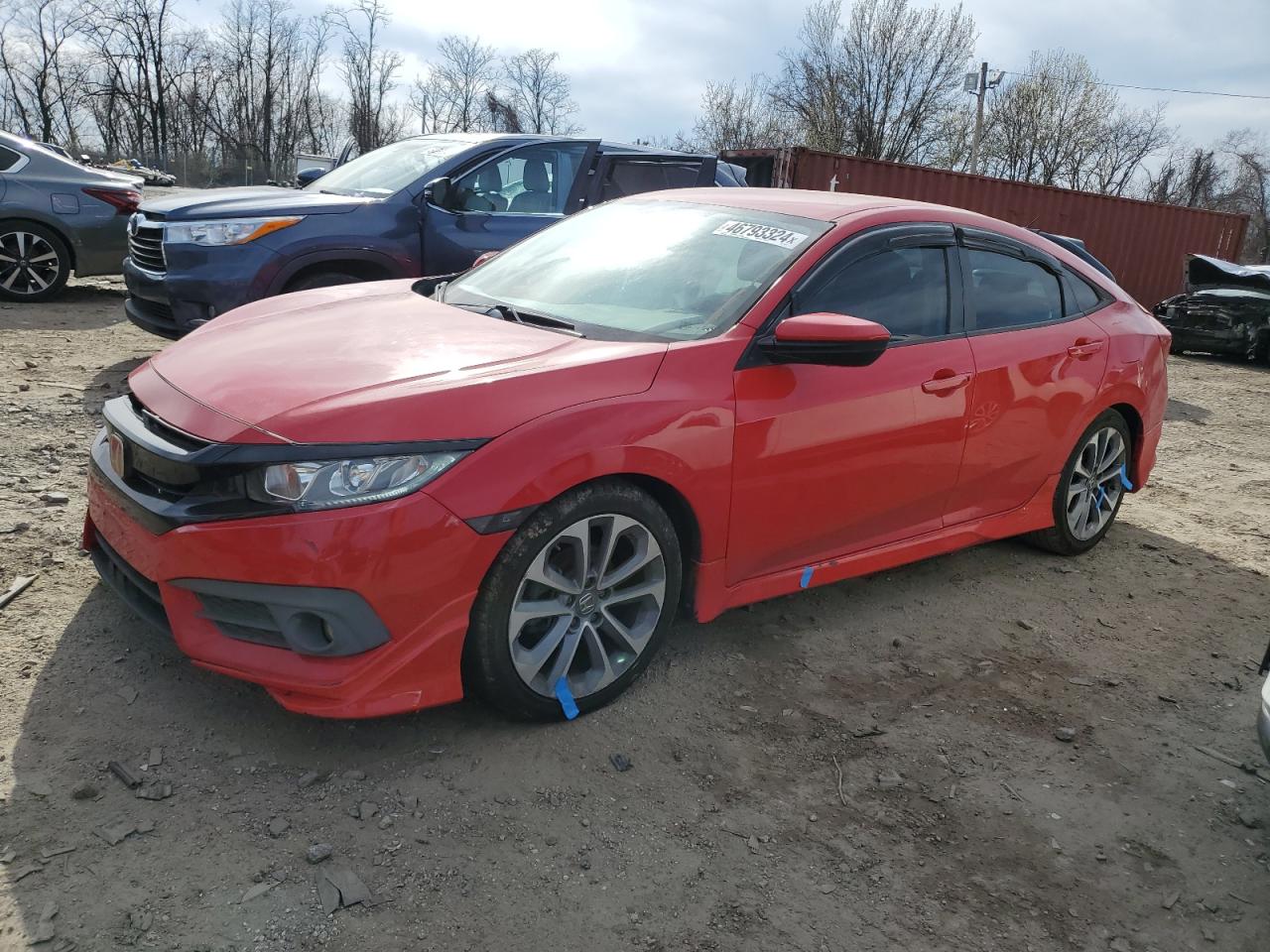 2HGFC2F58HH503042 HONDA CIVIC 2017