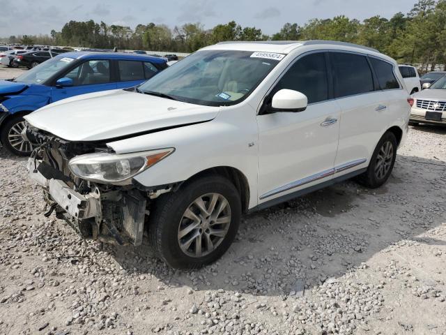 Lot #2451992695 2015 INFINITI QX60 salvage car