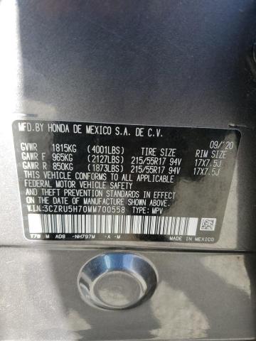 2021 HONDA HR-V EXL - 3CZRU5H70MM700558