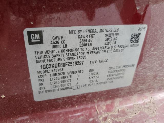 2015 CHEVROLET SILV2500 4 1GC2KUE80FZ518297