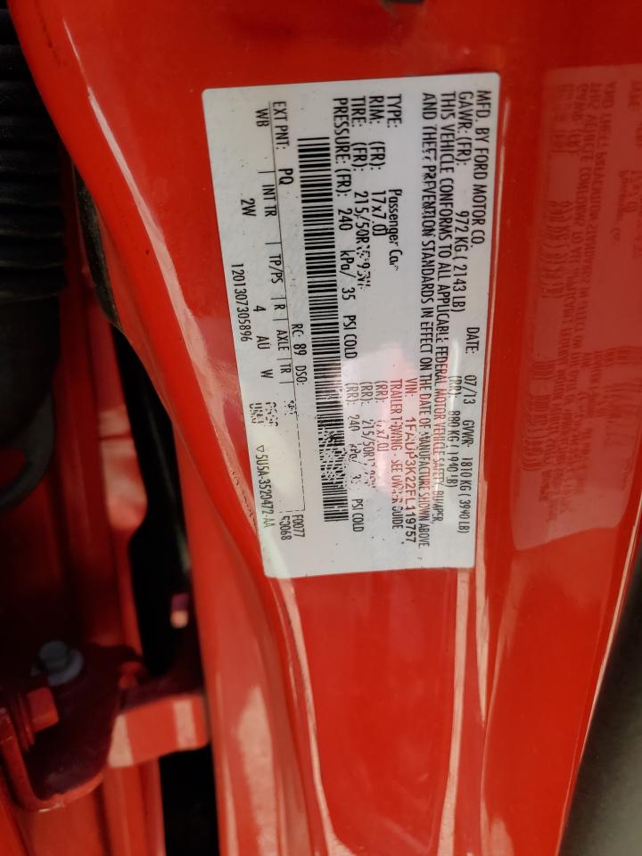 1FADP3K22EL119757 2014 Ford Focus Se