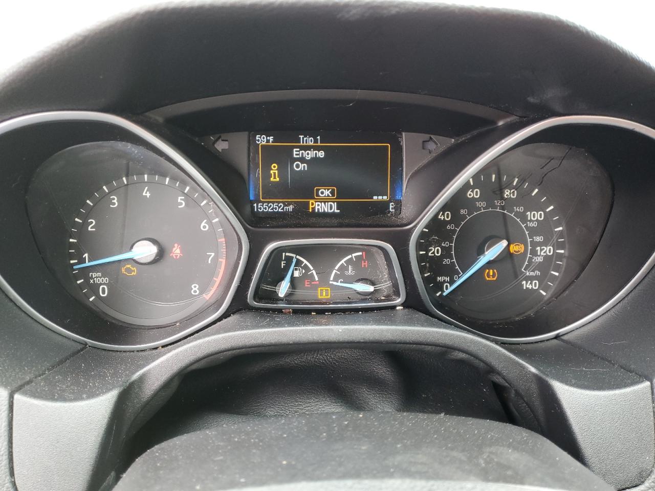 1FADP3F2XGL250853 FORD FOCUS 2016