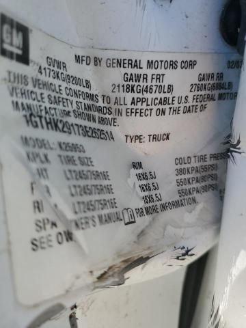 2003 GMC Sierra K2500 Heavy Duty VIN: 1GTHK29173E262514 Lot: 46600144