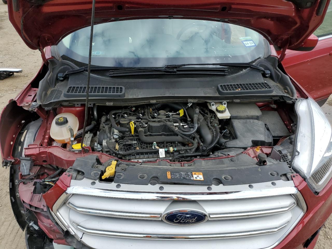 1FMCU0HD0KUA41082 FORD ESCAPE 2019