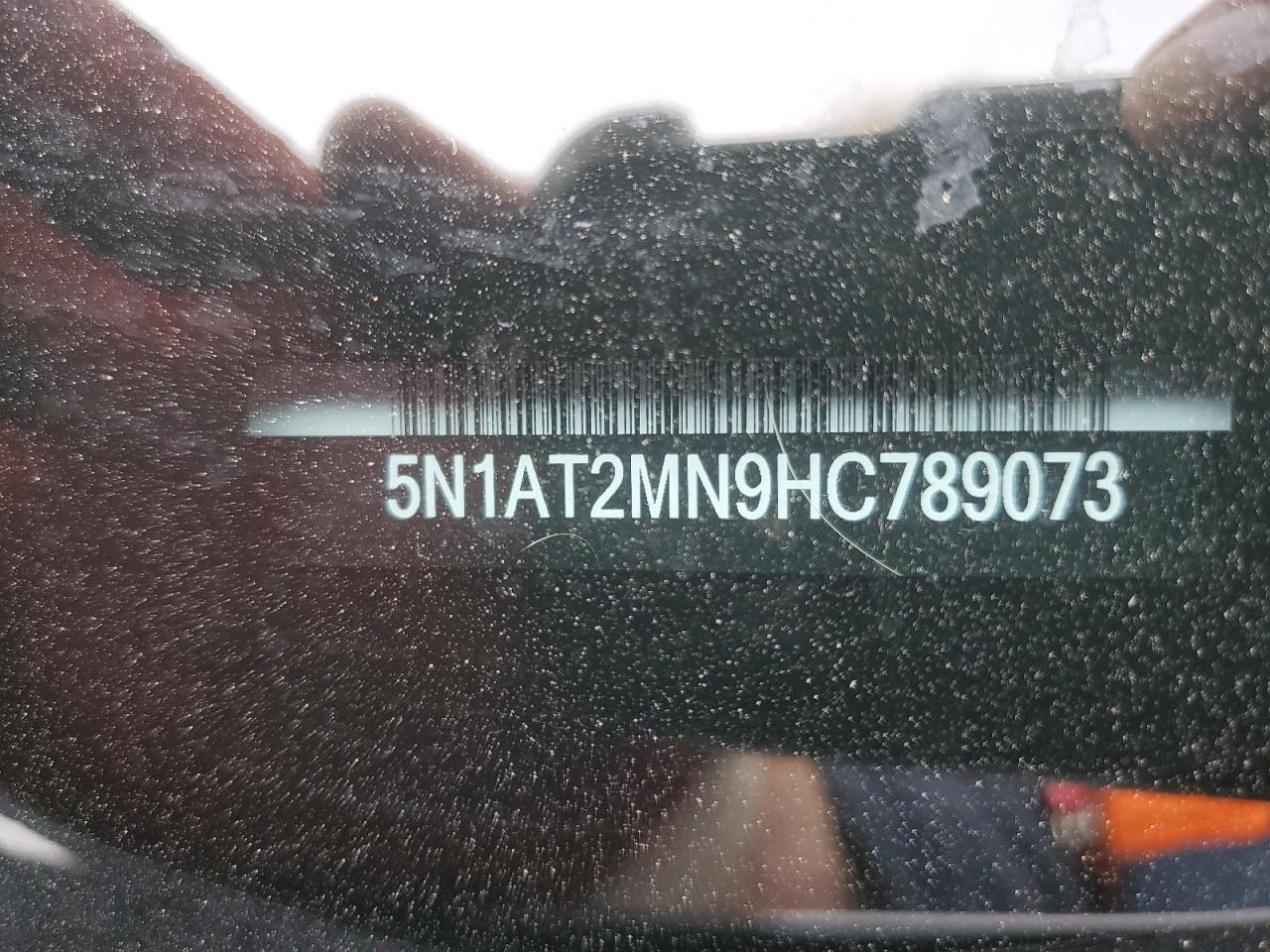 5N1AT2MN9HC789073 NISSAN ROGUE 2017
