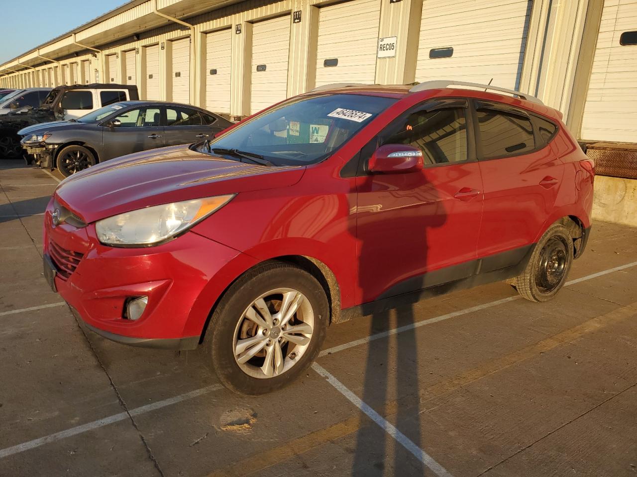 2013 Hyundai Tucson Gls vin: KM8JUCAC1DU738466