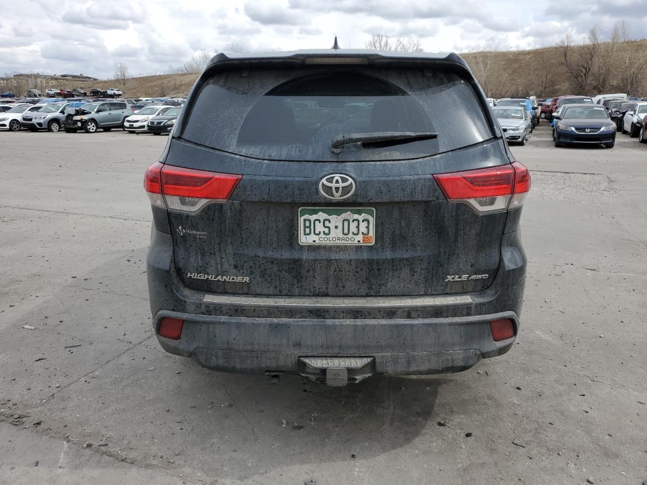 5TDJZRFH0JS557078 TOYOTA HIGHLANDER 2018