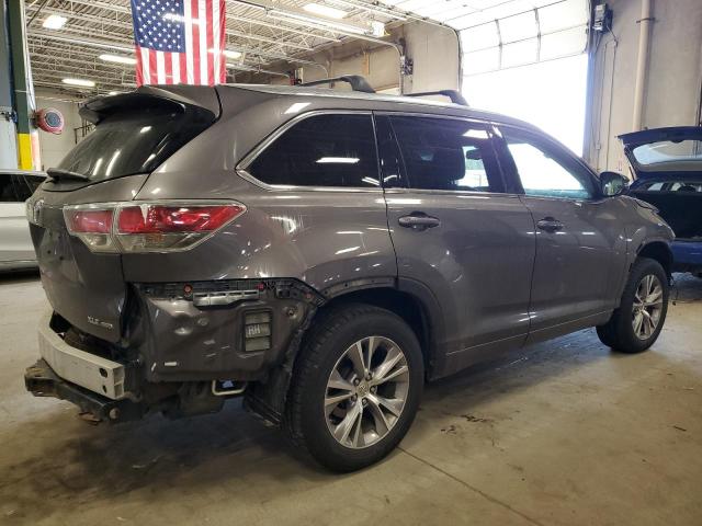 VIN 5TDJKRFH1FS221693 2015 Toyota Highlander, Xle no.3