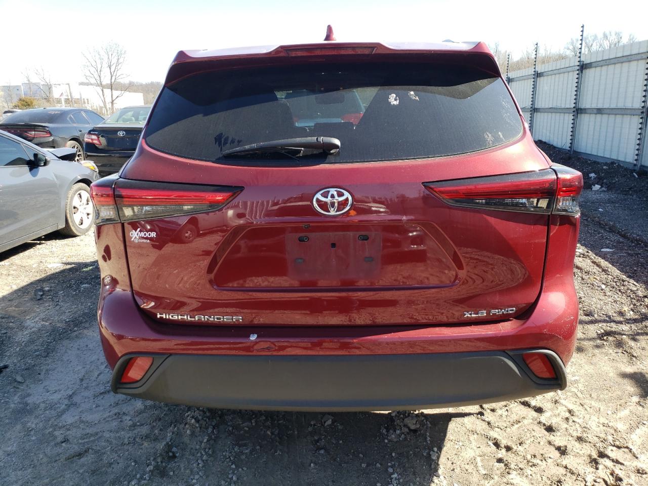 5TDGZRBH6NS573534 TOYOTA HIGHLANDER 2022