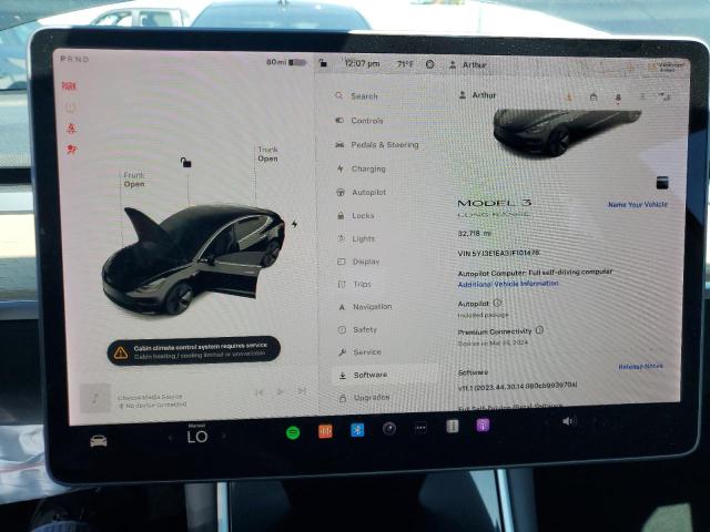 2018 TESLA MODEL 3 5YJ3E1EA3JF101476