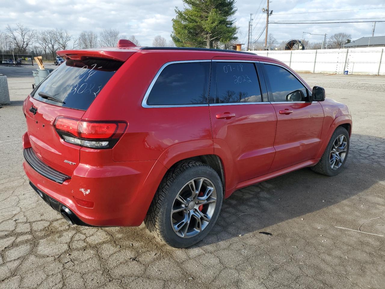 2014 Jeep Grand Cherokee Srt-8 vin: 1C4RJFDJ6EC230934