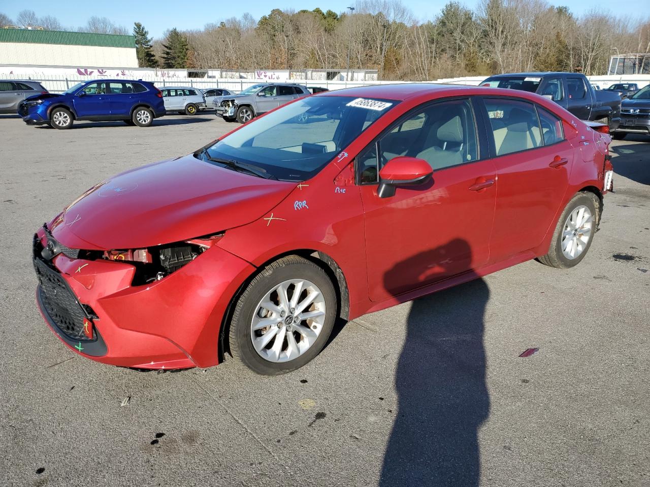 JTDVPMAE4MJ168386 2021 Toyota Corolla Le