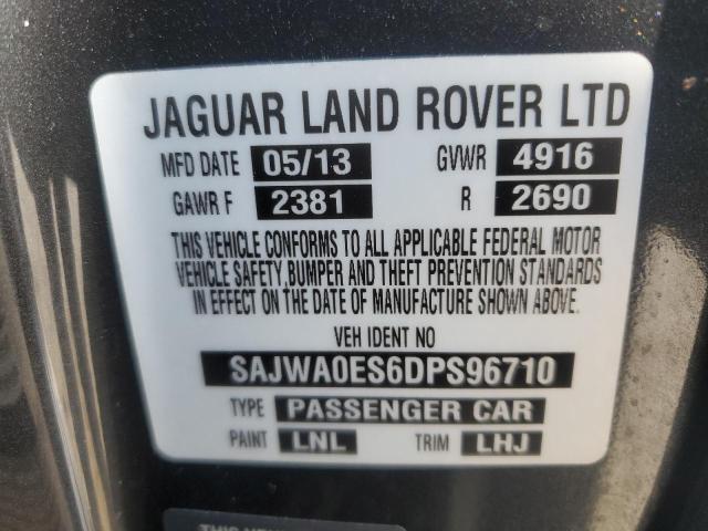 Lot #2425635779 2013 JAGUAR XF salvage car