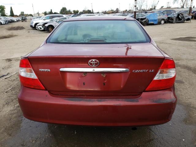 2004 Toyota Camry Le VIN: 4T1BE32K44U372123 Lot: 46485494