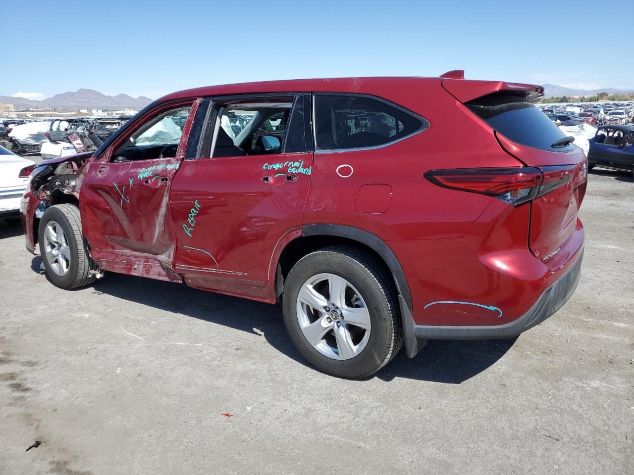 5TDBZRBH6MS532510 TOYOTA HIGHLANDER 2021