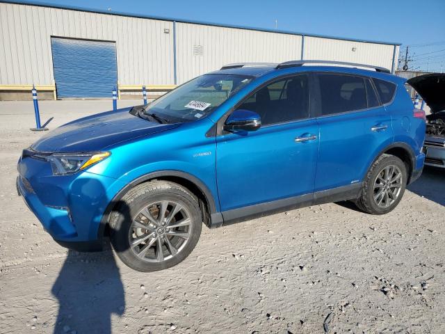 Lot #2436555401 2018 TOYOTA RAV4 HV LI salvage car