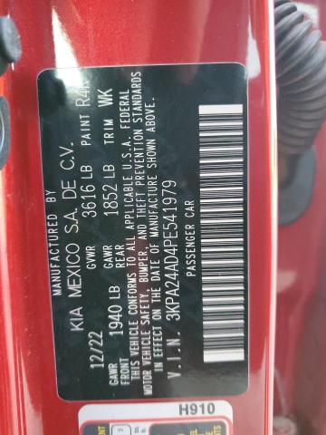 3KPA24AD4PE541979 2023 Kia Rio Lx