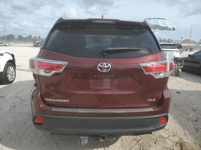 VIN 5TDKKRFH3ES013219 2014 Toyota Highlander, Xle no.6