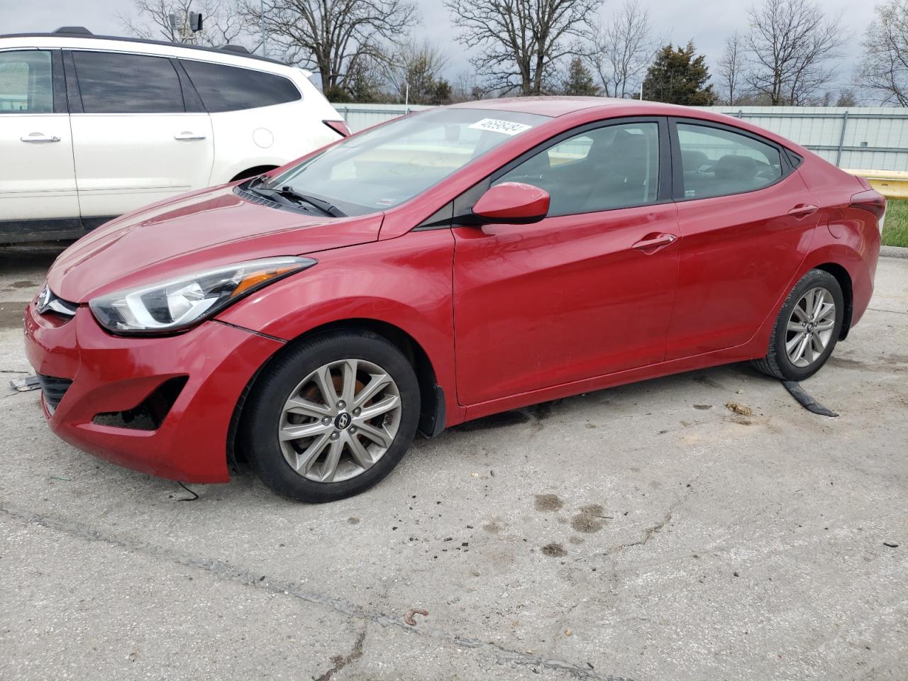 Lot #2512410102 2016 HYUNDAI ELANTRA SE