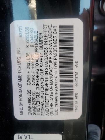 2021 HONDA CR-V EXL - 2HKRW2H81MH670161