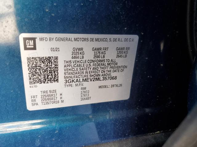2021 GMC TERRAIN SL - 3GKALMEV2ML357068