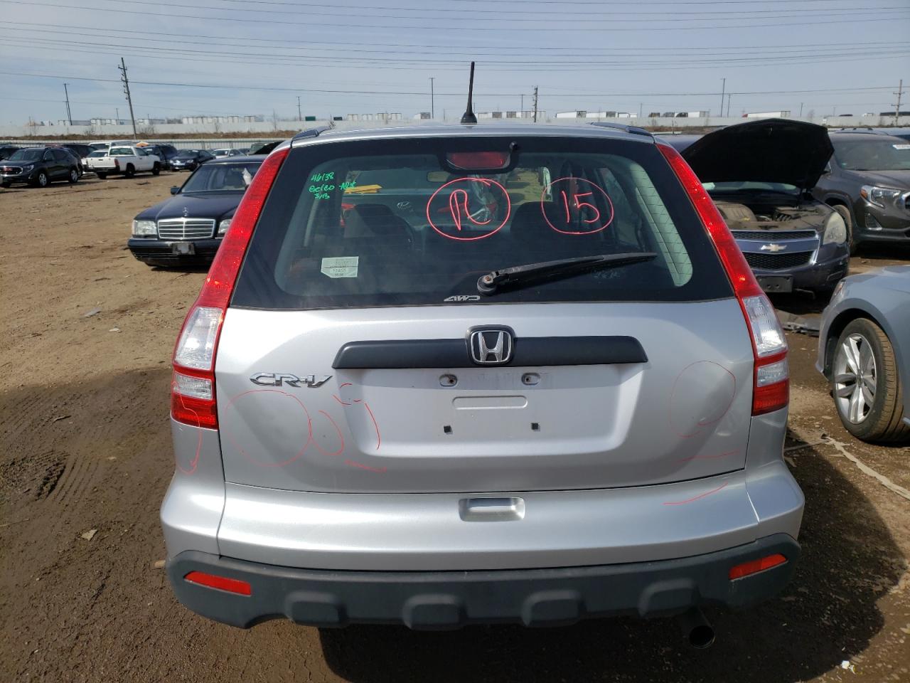 JHLRE48339C007313 2009 Honda Cr-V Lx