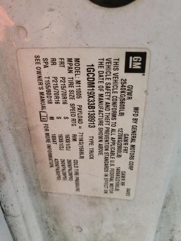 2003 Chevrolet Astro VIN: 1GCDM19X33B138913 Lot: 47725454