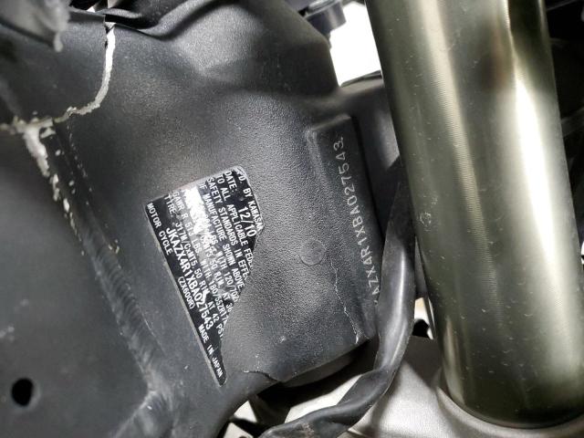 2011 KAWASAKI ZX600 R - JKAZX4R1XBA027543