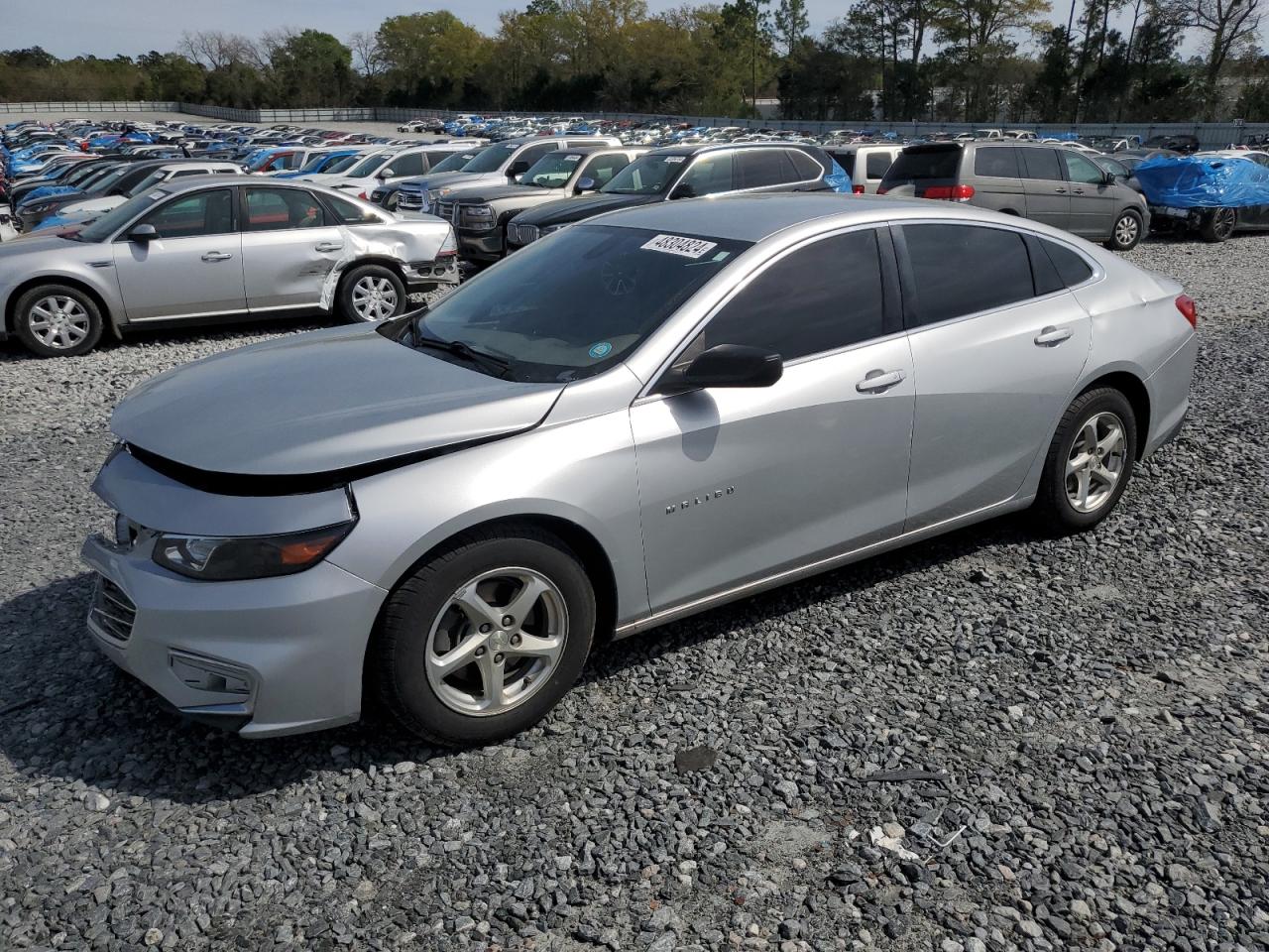 1G1ZB5ST3HF255037 2017 Chevrolet Malibu Ls