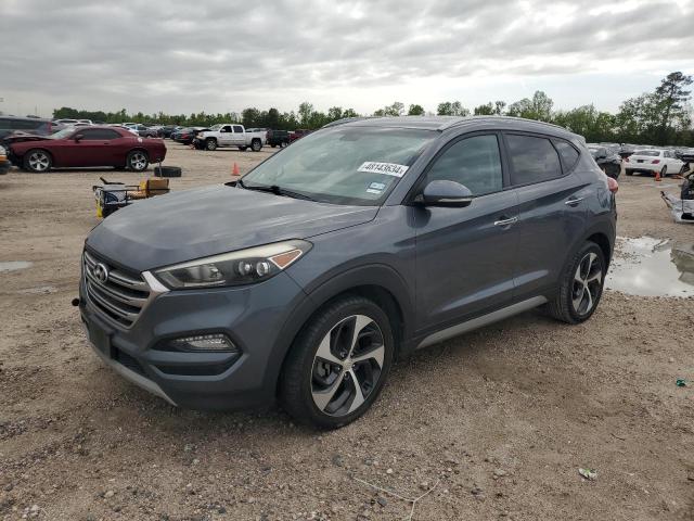 Lot #2456846661 2017 HYUNDAI TUCSON LIM salvage car