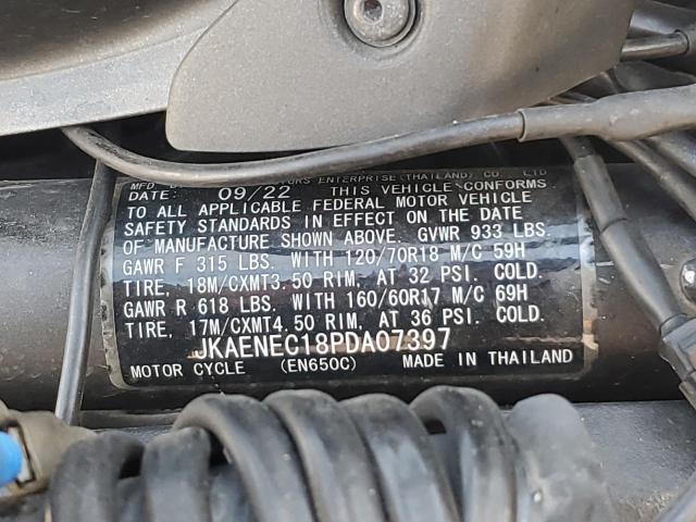 2023 KAWASAKI EN650 C - JKAENEC18PDA07397