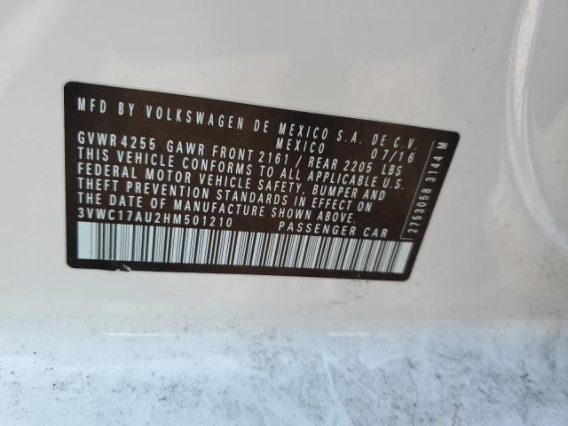 2017 VOLKSWAGEN GOLF SPORT - 3VWC17AU2HM501210