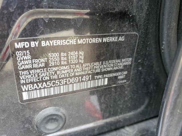 2015 BMW 535 D WBAXA5C53FD691491