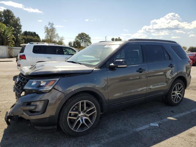Lot #2540058110 2017 FORD EXPLORER S salvage car