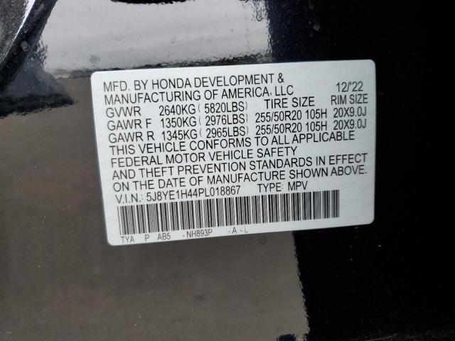 5J8YE1H44PL018867 Acura MDX TECHNO 13