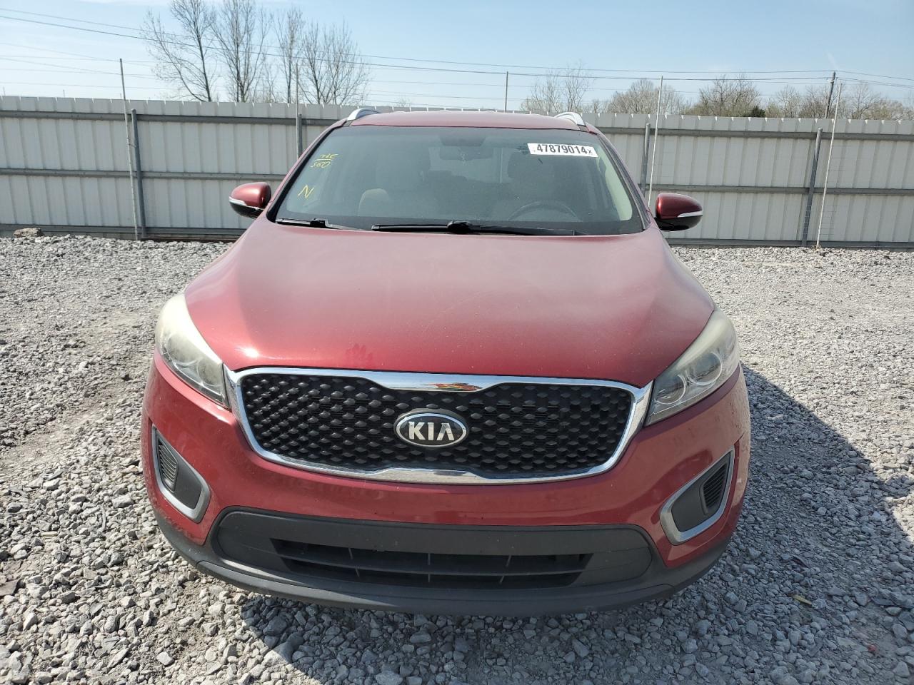 5XYPG4A3XGG078879 KIA SORENTO 2016