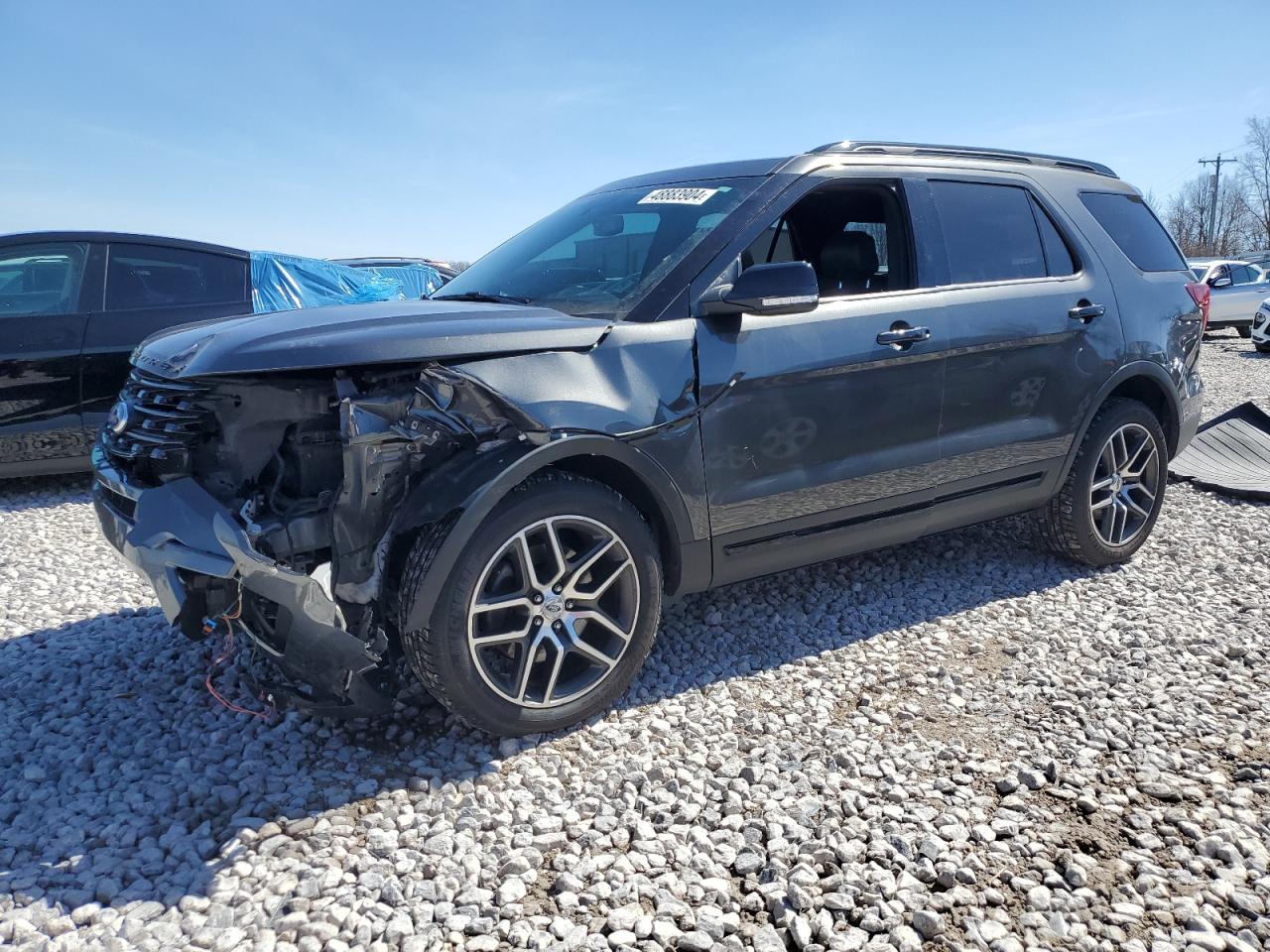 1FM5K8GT8HGD23662 FORD EXPLORER 2017