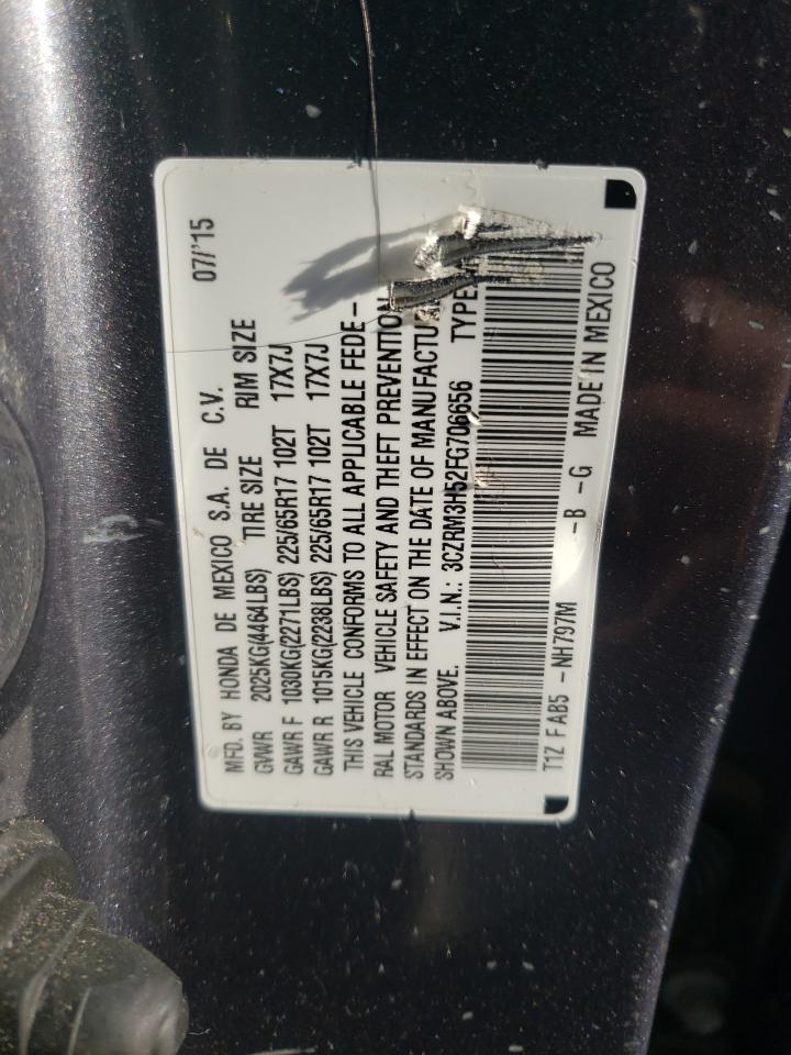 3CZRM3H52FG706656 2015 Honda Cr-V Ex