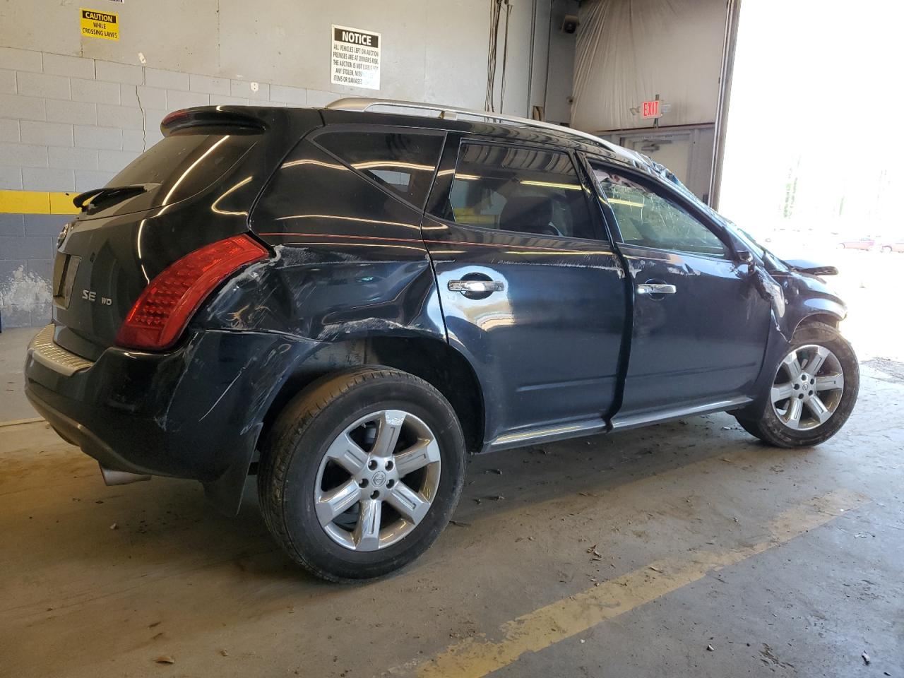 JN8AZ08W77W612422 2007 Nissan Murano Sl